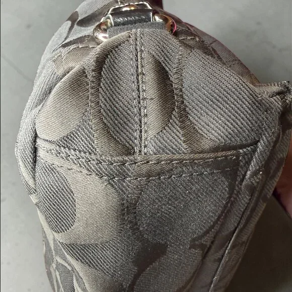 Coach Kyra Signature Black Jacquard Messenger Crossbody Bag F16553 - Picture 13 of 13